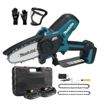 Mini Motosierra De Mano Portatil Recarga Original + BATERIA EXTRA + Regalos